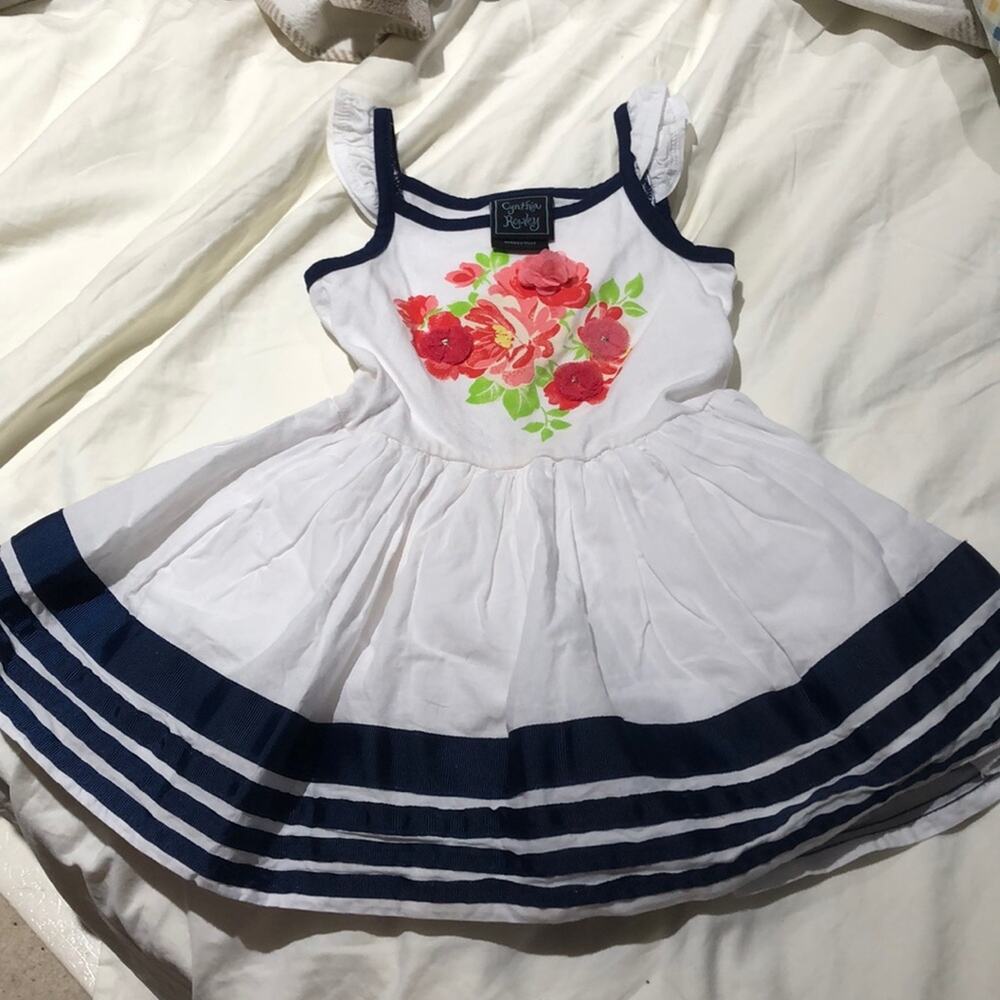 Cynthia Rowley 12-18m flower dress full skirt
